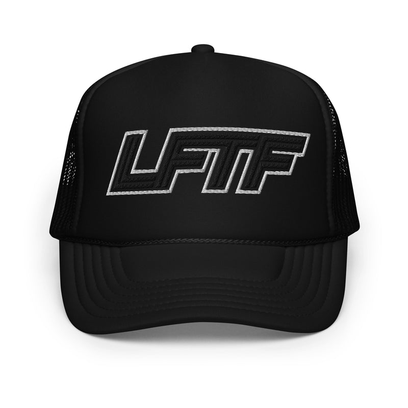 LFTF "Black" Foam trucker hat