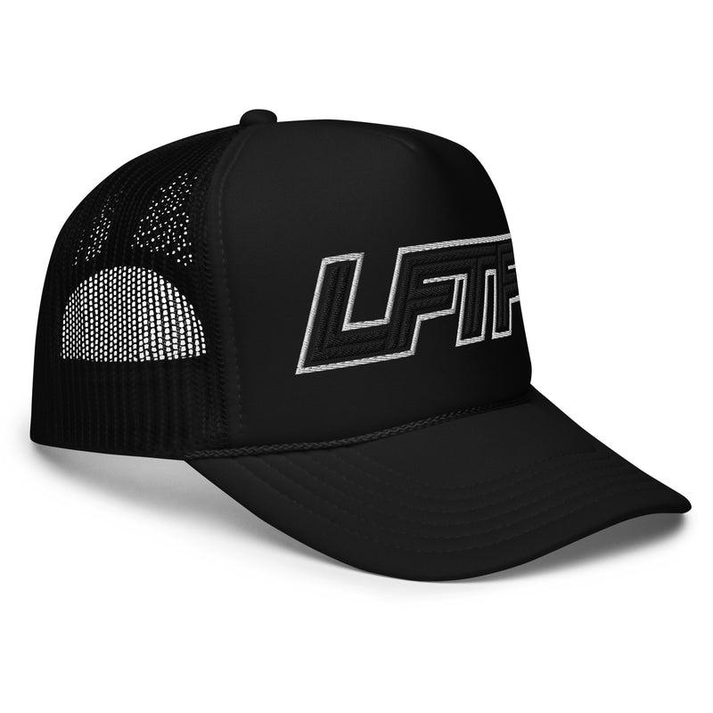 LFTF "Black" Foam trucker hat