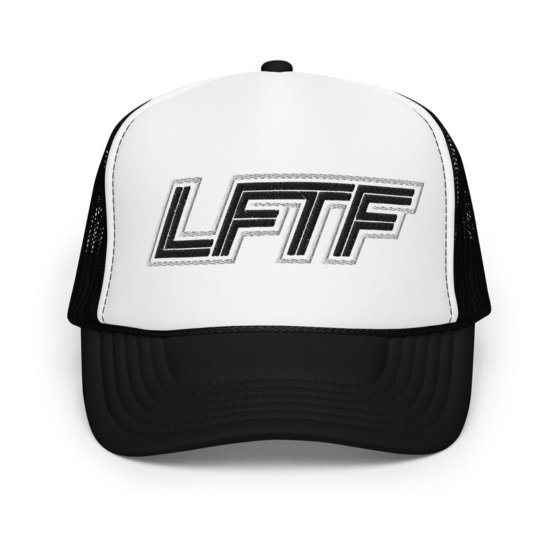 LFTF "Black" Foam trucker hat