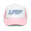 LFTF Pink/Blue Foam trucker hat