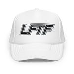 LFTF "BLK/BLK Foam trucker hat