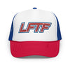 LFTF Red/White/Blue Foam trucker hat