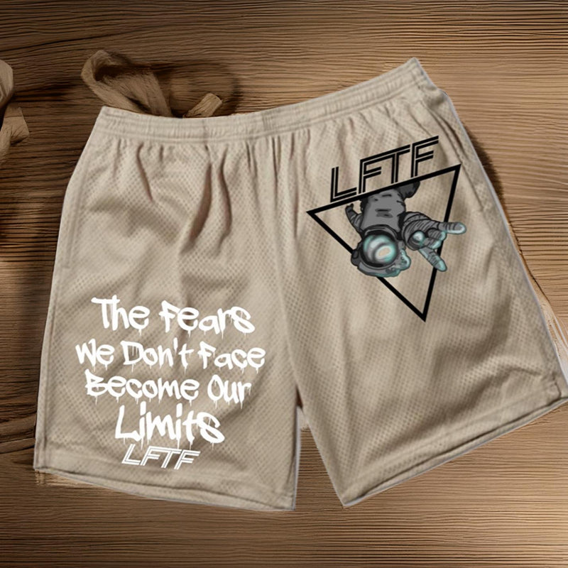 LFTF “Face your Fears” Mesh Shorts