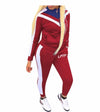 LFTF Ladies ColorBlock Red/White/Blue Tracksuit