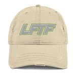 LFTF "Mint/Grey"Distressed Dad Hat